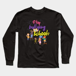 Stop bullying in schools, #WeStandWithQuaden Long Sleeve T-Shirt